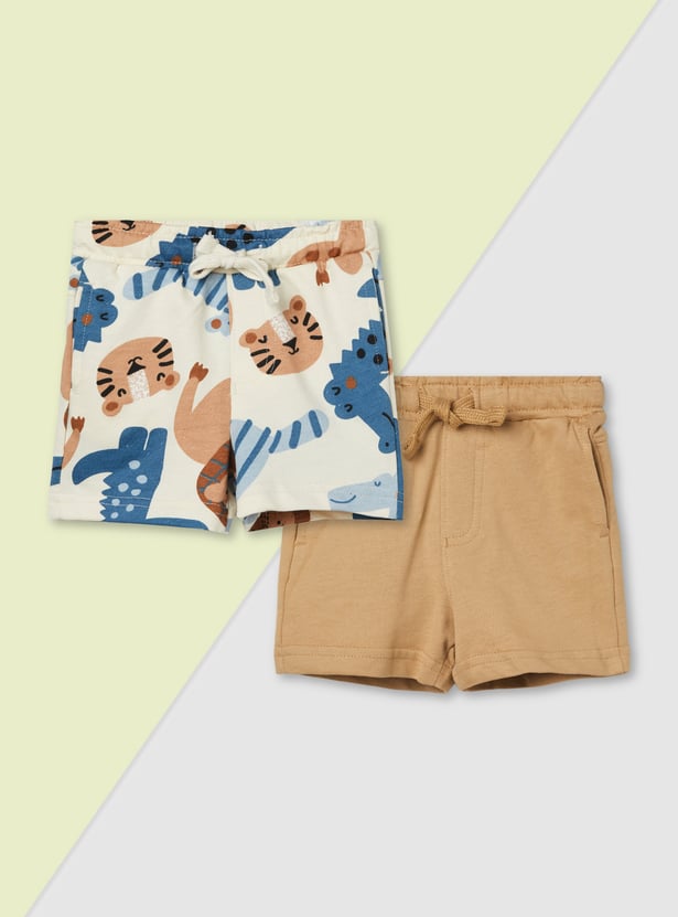 Boys Assorted Shorts - Pack of 2