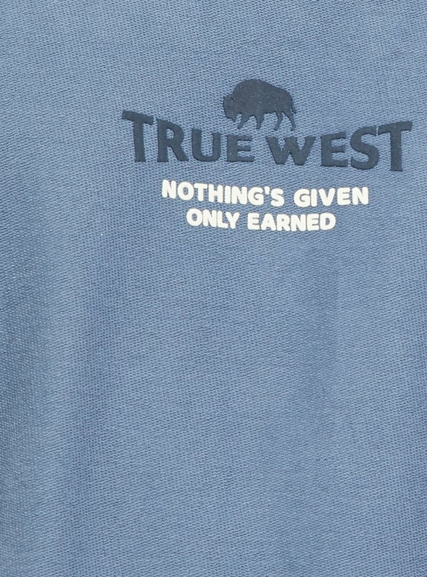 URB_N Men Printed Oversized Fit T-shirt