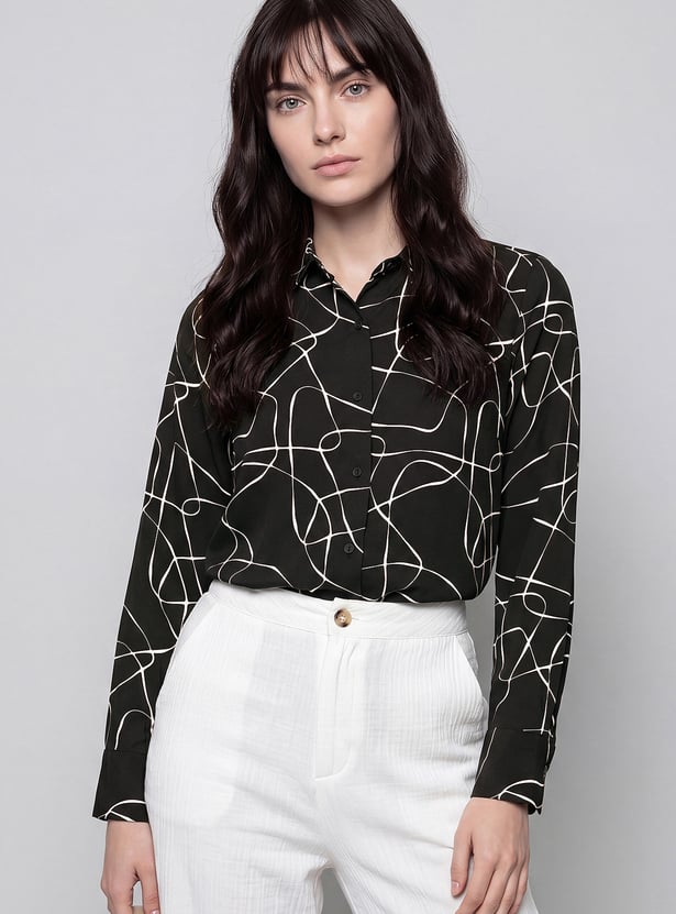 Women Printed Regular Fit Shirt