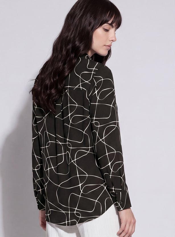Women Printed Regular Fit Shirt