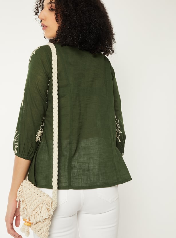 Women Embroidered Tunic