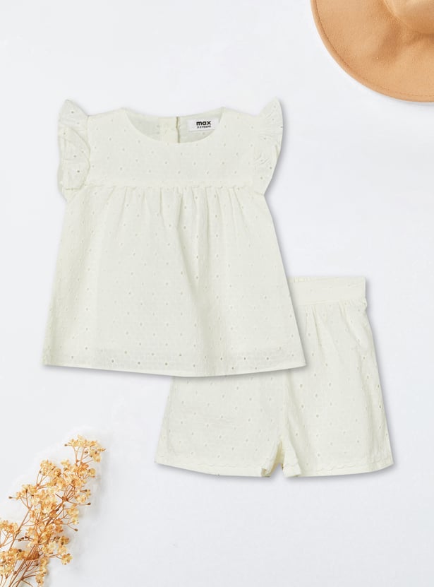 Girls Schiffili Shorts Set