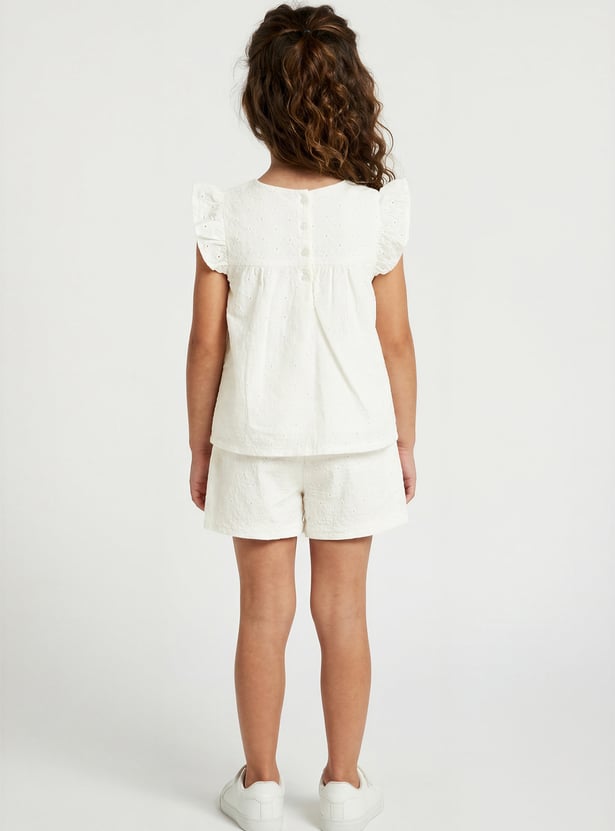 Girls Schiffili Shorts Set