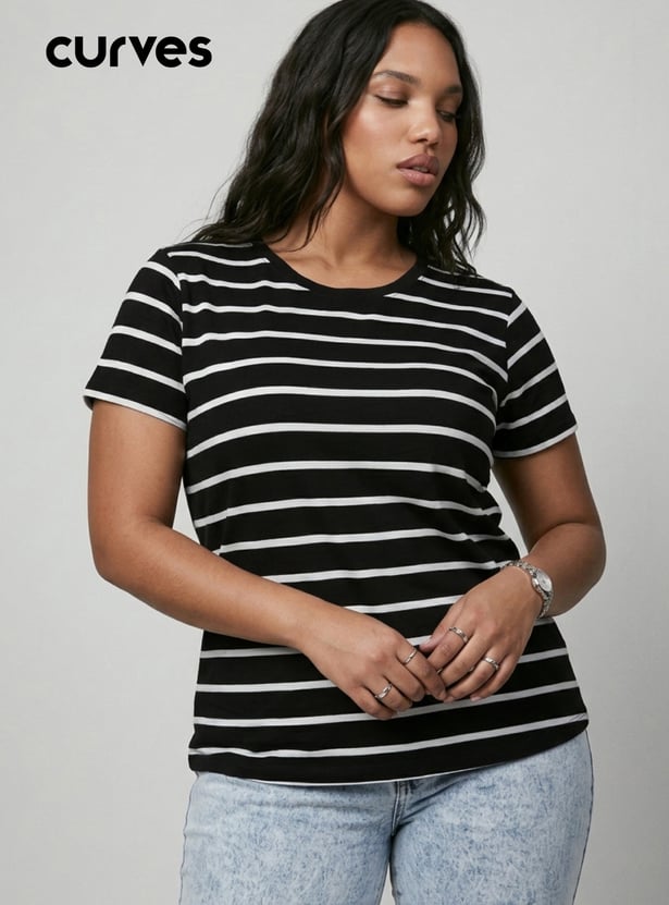 Women Striped T-shirt
