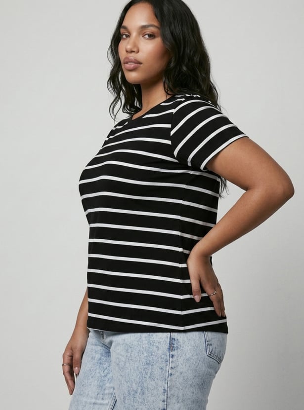 Women Striped T-shirt