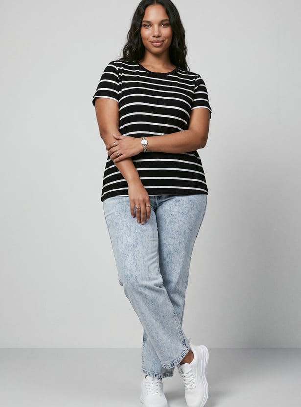 Women Striped T-shirt