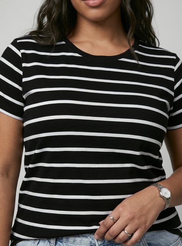 Women Striped T-shirt