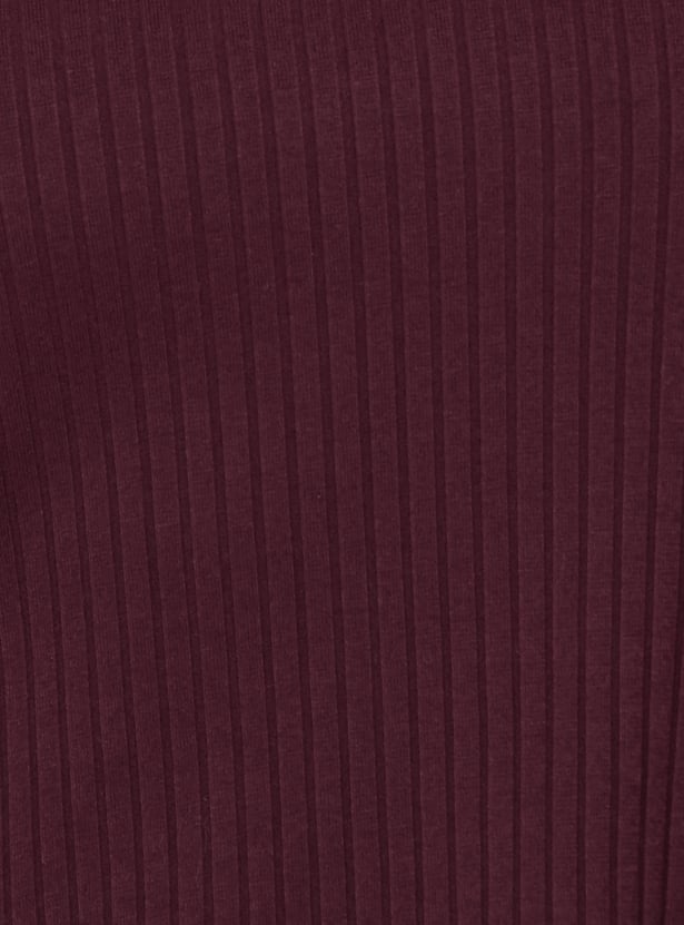 Women Ribbed T-shirt