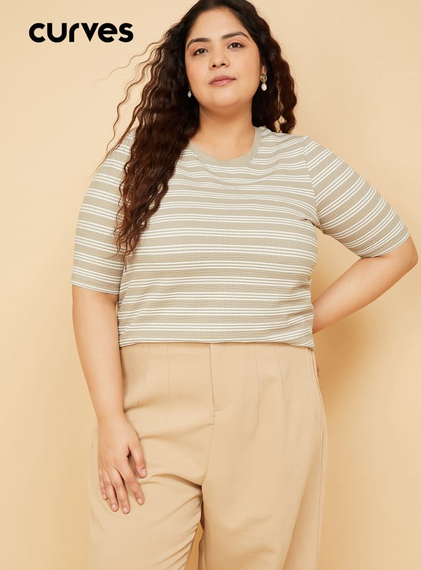 Women Striped T-shirt