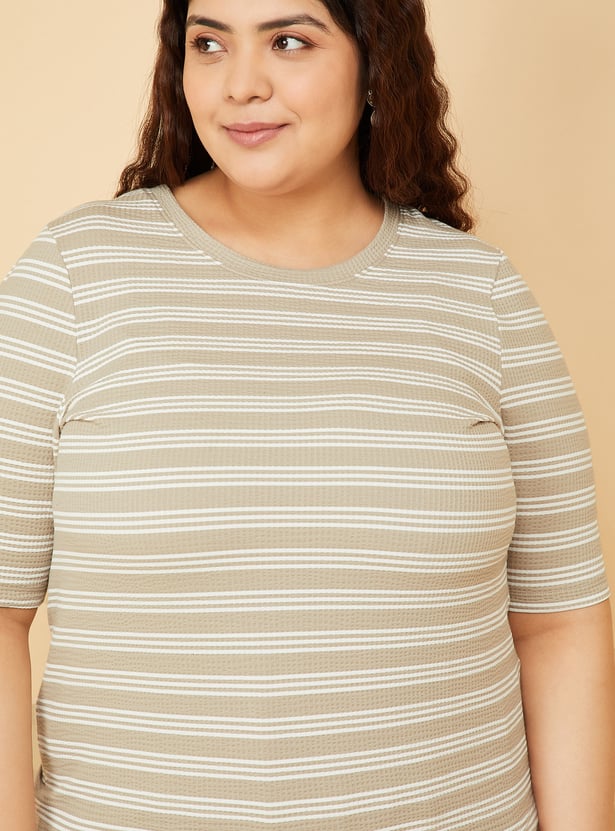Women Striped T-shirt