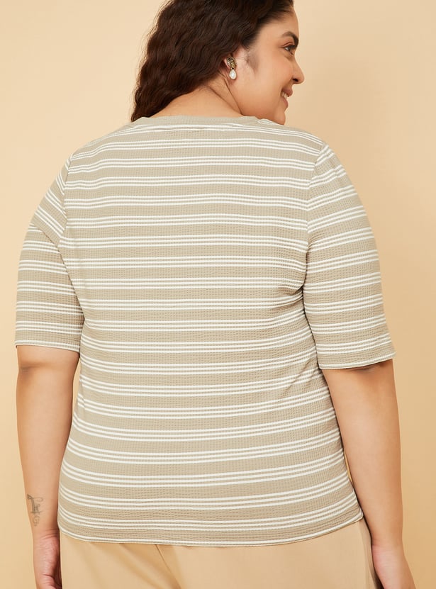 Women Striped T-shirt