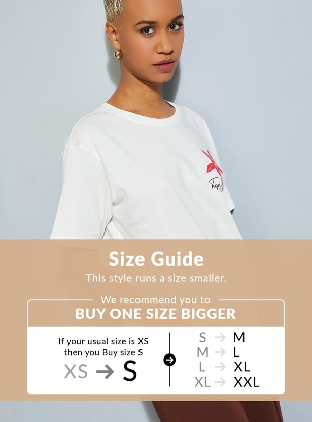 ALAYA F x URB_N Women Printed T-shirt