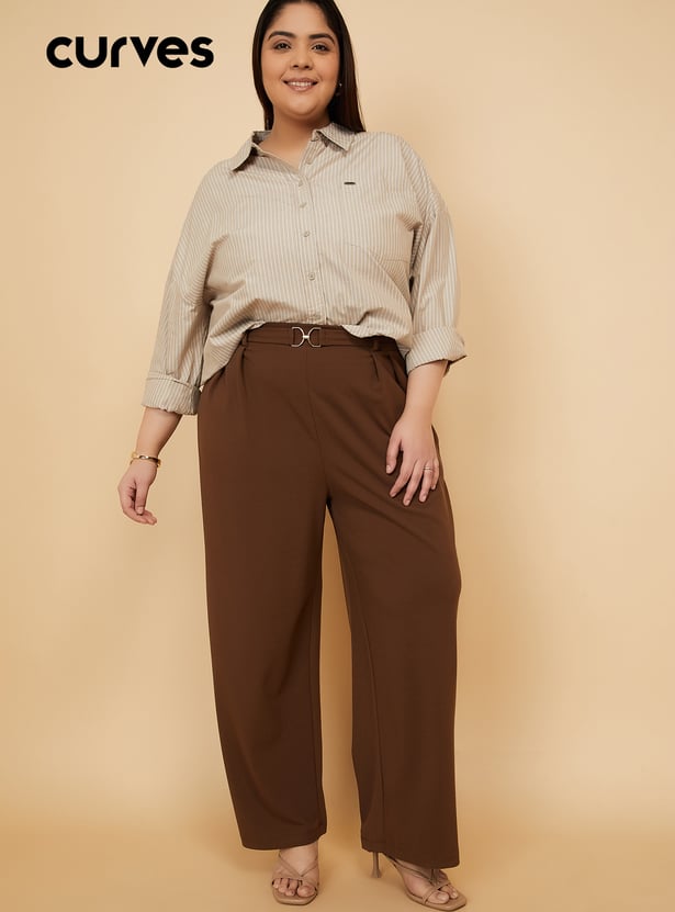 Women Pleated Trousers
