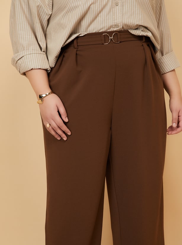 Women Pleated Trousers
