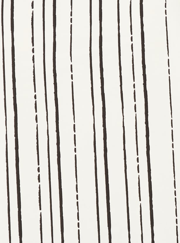 Women Striped Satin-Finish Shirt