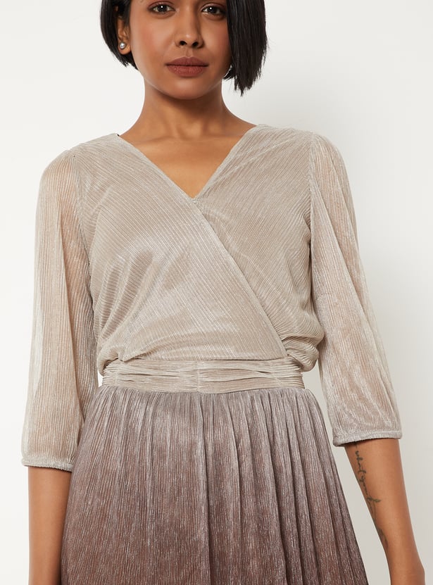 Women Ombre A-line Dress