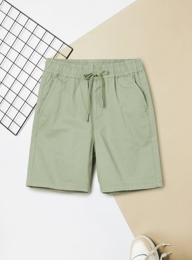 Boys Solid Shorts