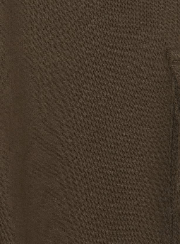 Boys Solid Cargo Joggers