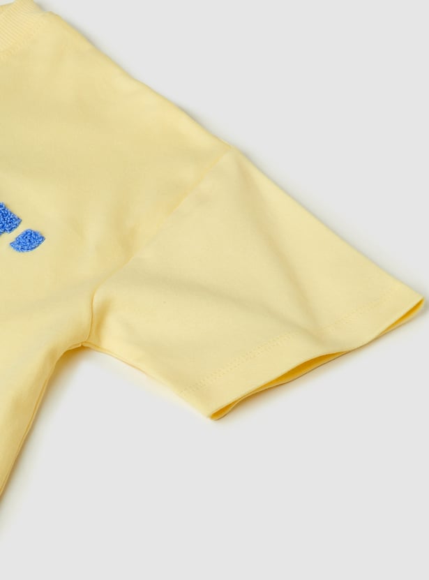 Girls Donald Duck & Mickey Print T-shirt