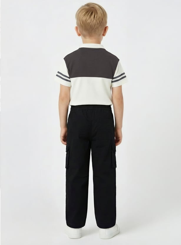 Boys Solid Cargos