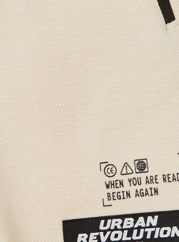 Boys Knit Shorts with Zip Pockets