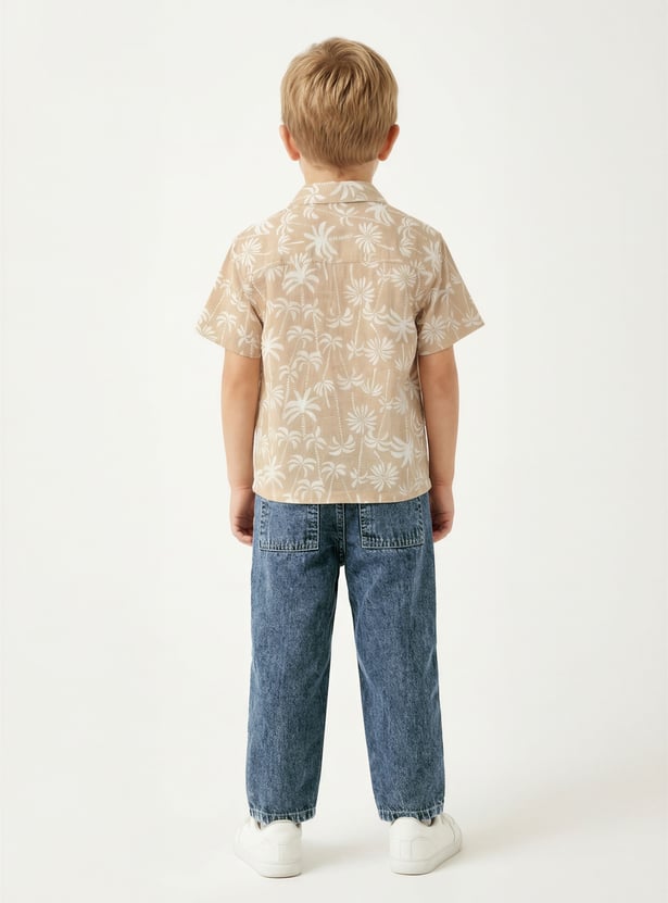 Boys Printed Resort Shirt