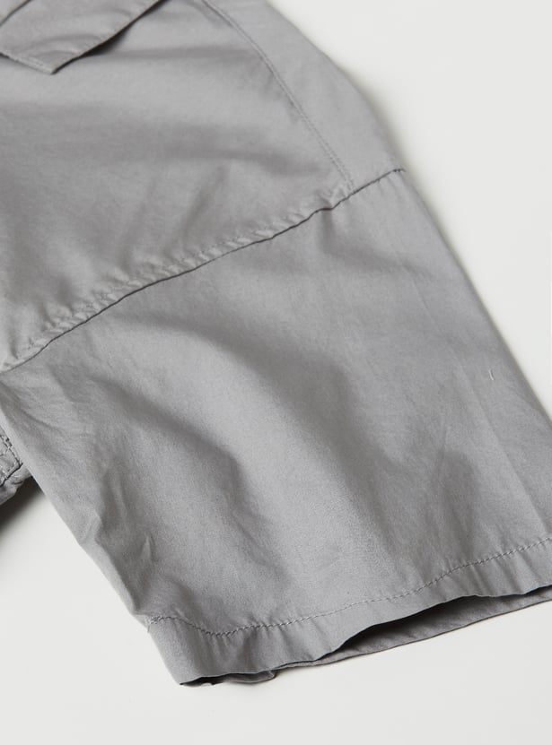 Boys Naruto Back Print Shirt