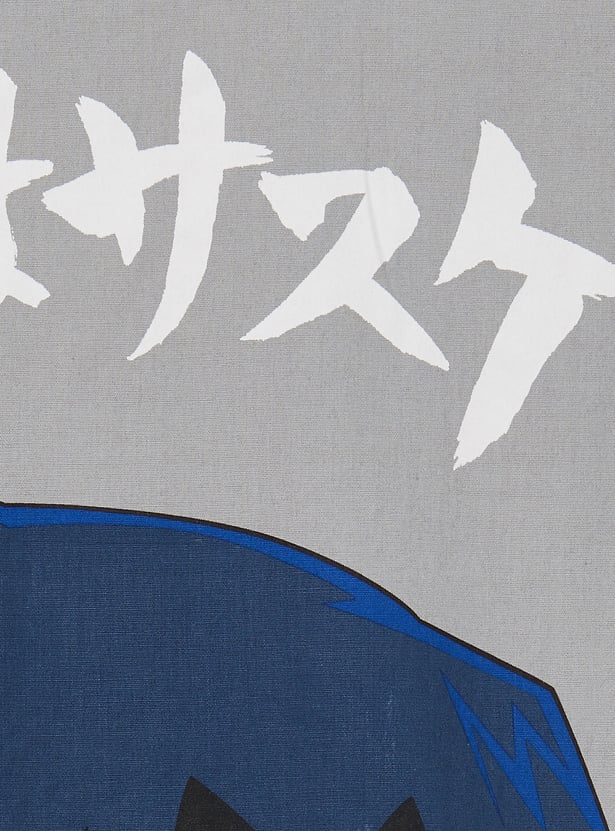 Boys Naruto Back Print Shirt