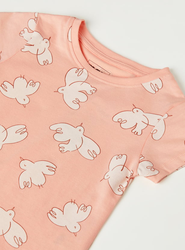 Girls Printed T-shirt