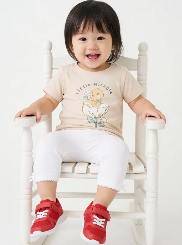 Girls Printed T-shirt - Pack of 3