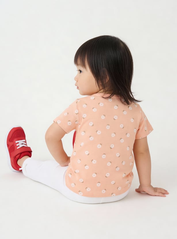 Girls Printed T-shirt - Pack of 3