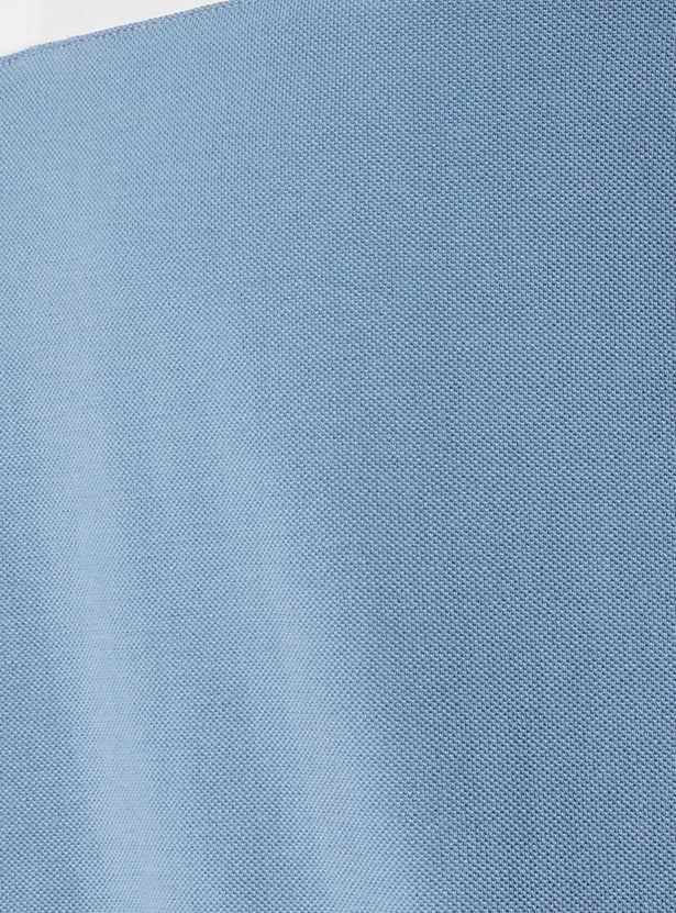 Men Colourblock Polo T-shirt