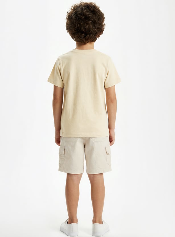 Boys Placement Print T-shirt