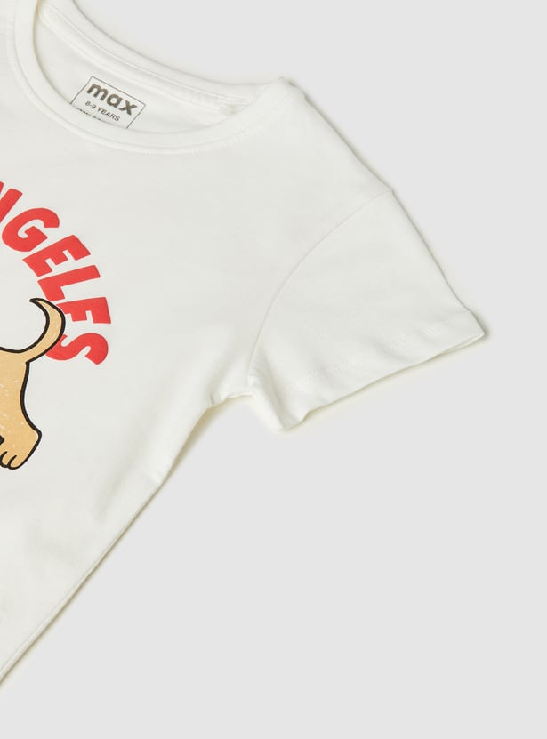 Girls Printed T-shirt