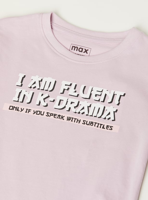 Girls Printed T-shirt