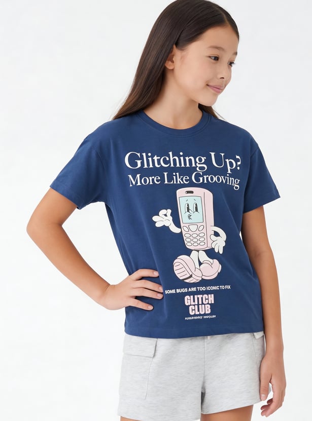 Girls Printed T-shirt