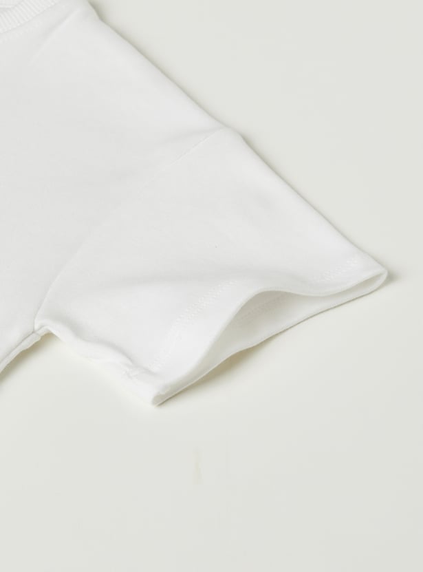 Girls Frozen Print T-shirt