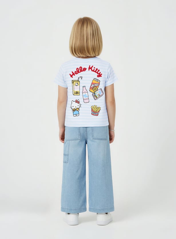 Girls Hello Kitty Print T-shirt
