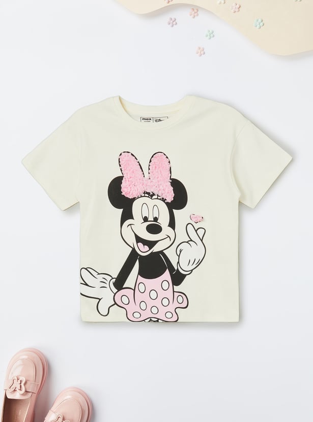 Girls Minnie Leggings Set