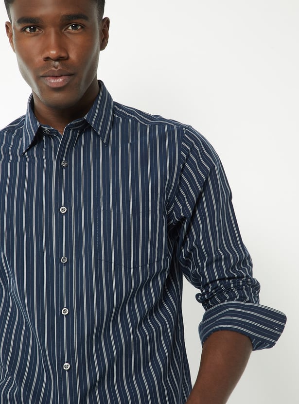 Men Striped Regular Fit Shirt