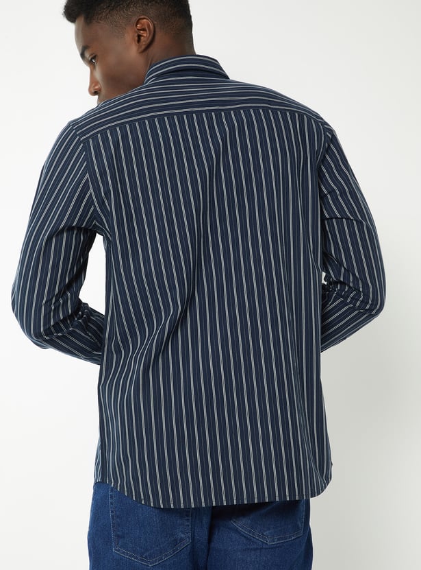 Men Striped Regular Fit Shirt