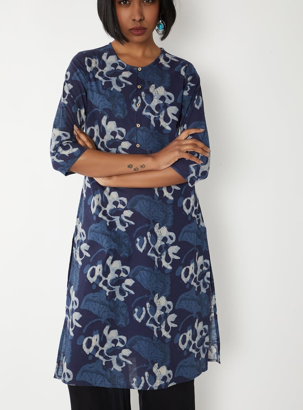 Women Printed Straight Kurta