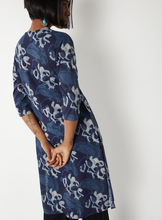 Women Printed Straight Kurta