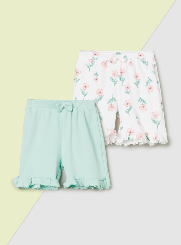 Girls Assorted Shorts Set - Pack of 2