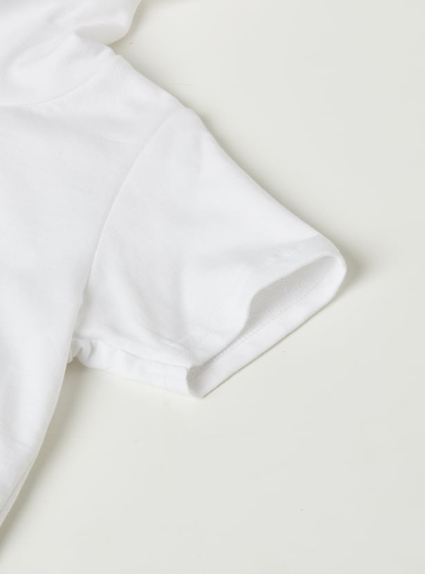 Boys Printed Shorts Set