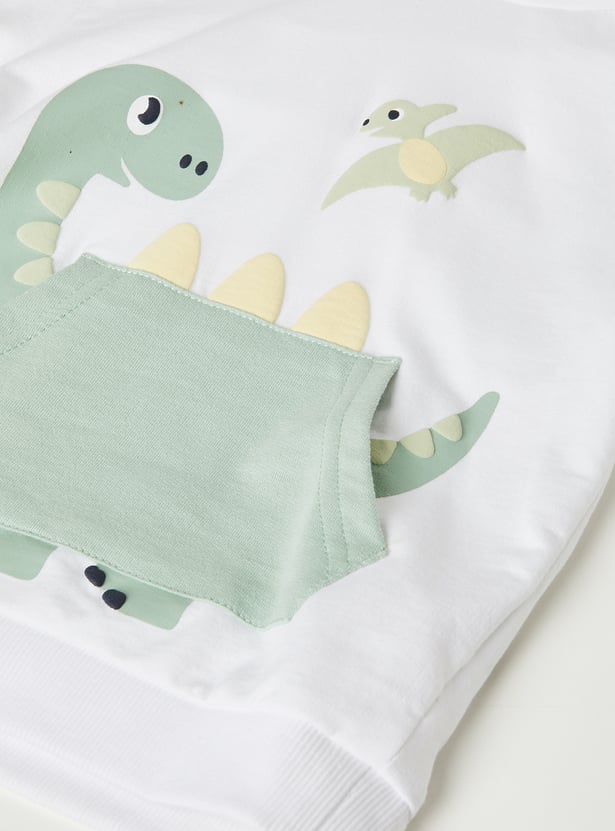 Boys Printed Shorts Set