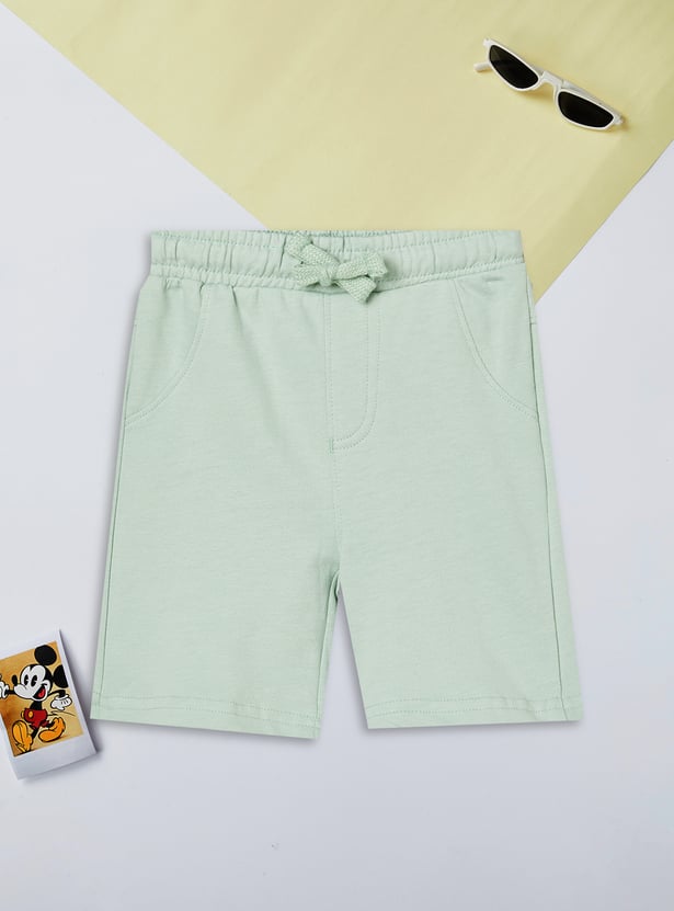 Boys Printed Shorts Set