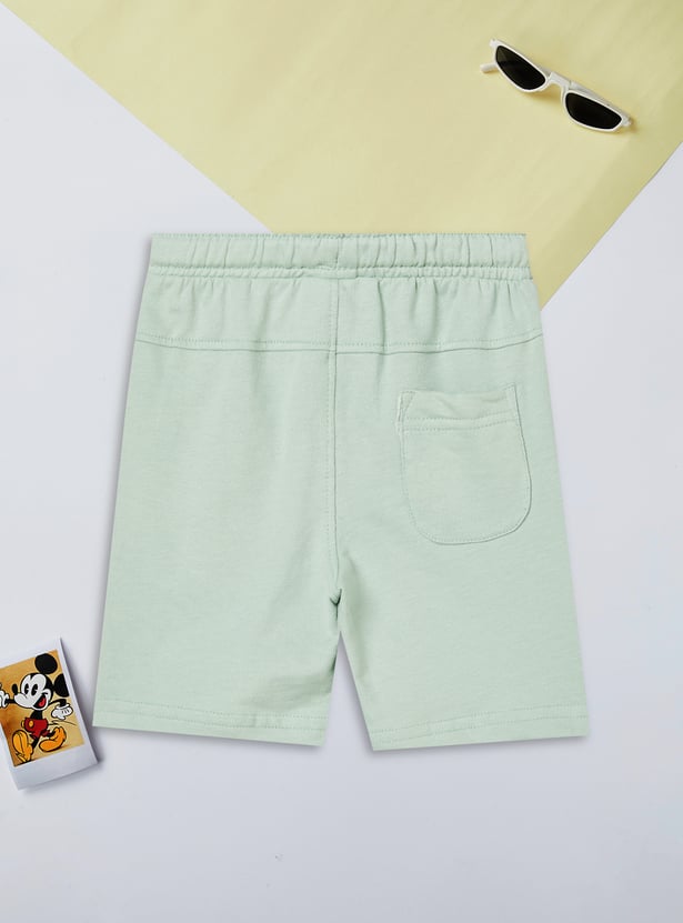 Boys Printed Shorts Set