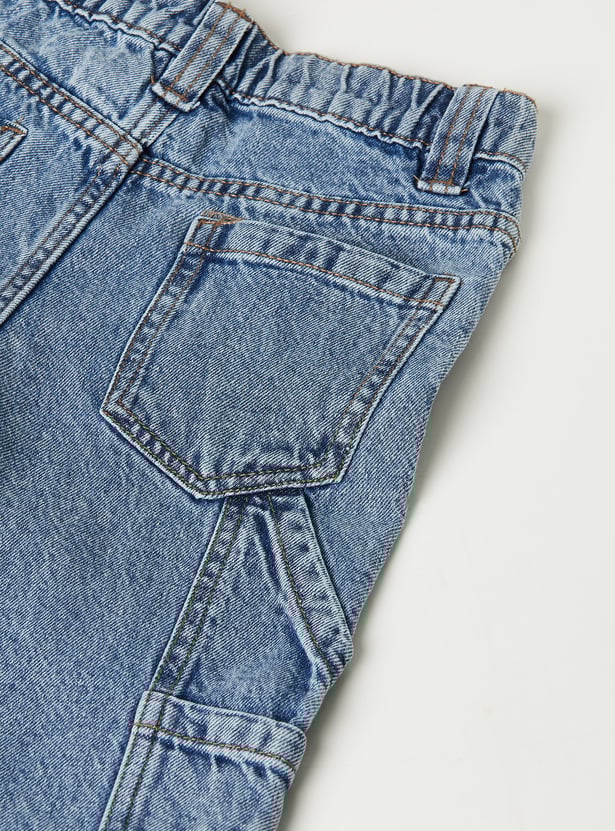 Boys Washed Straight Jeans