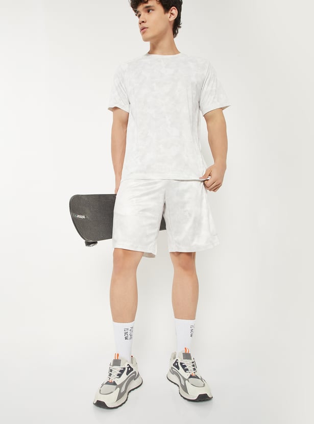 Men Printed Athleisure T-shirt